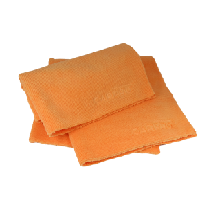 CarPro 2 Face Microfiber Towel orange/blau 40 cm x 40 cm...