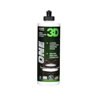 3D ONE 400 - Hybrid Compound &amp; Polish - All in one