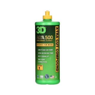 3D ACA 500 X-TRA Cut Compound 946 ml