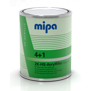 Mipa 4+1 HS Acrylfiller - Füller hellgrau 1,0 Liter