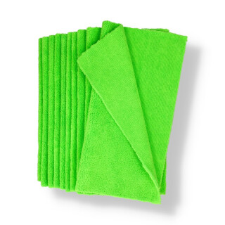 ProfiPolish All Purpose Towel soft 2-face green 40 cm x 40 cm 350 g/m² 10pc