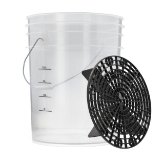 carparts transparent bucket 20 liters