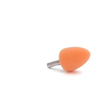 APS HEX Finishing Cone - ProfiMinipolierkegel mit Bitaufnahme weich L40-Ø30 mm orange