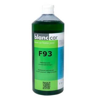 blanc car F93 Fettlöser / Allzweckreiniger Konzentrat 1,0 Liter